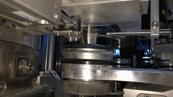 Flap Disc Machine Cutting Station