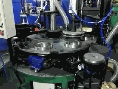 vitrified grinding wheel press