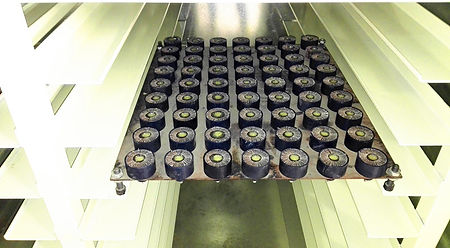 mounted flap wheel production