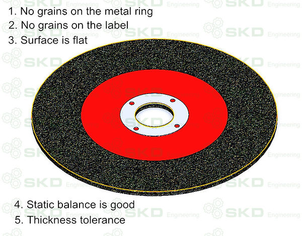 How to make a perfect appearance resin-bond grinding wheel?