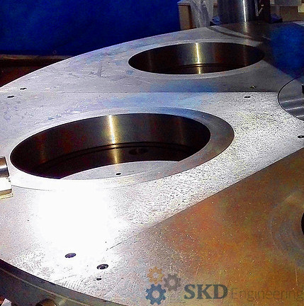 6 Station Grinding Wheel Molding Press