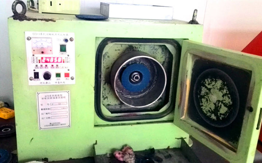 Rotary Speed Tester for Flap Discs