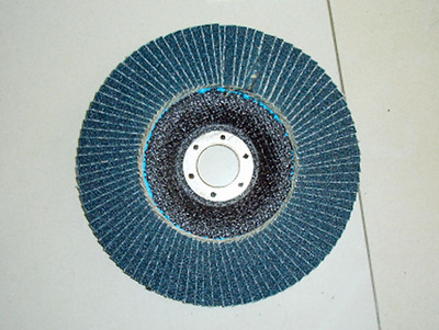 Rejected flap discs-failure flaps arranging