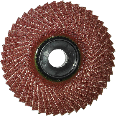 flexible flap disc made by SKD flexible flap disc machine